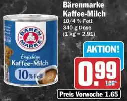 AEZ Bärenmarke Kaffee-Milch Angebot