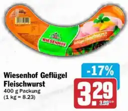 AEZ Wiesenhof Geflügel Fleischwurst Angebot