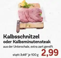 AEZ Kalbsschnitzel oder Kalbsminutensteak Angebot