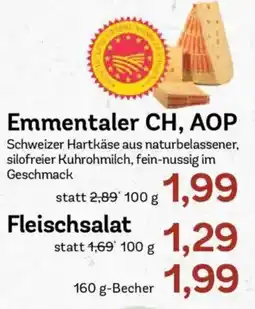 AEZ Emmentaler CH, AOP Angebot