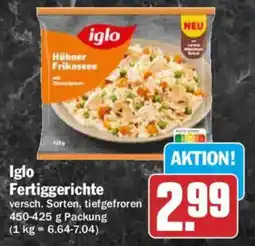 AEZ Iglo Fertiggerichte Angebot