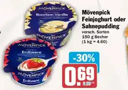 AEZ Mövenpick Feinjoghurt oder Sahnepudding Angebot