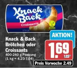 AEZ Knack & Back Brötchen oder Croissants Angebot
