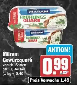 AEZ Milram Gewürzquark Angebot