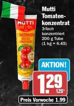 AEZ Mutti Tomatenkonzentrat Angebot