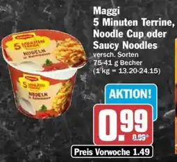 AEZ Maggi 5 Minuten Terrine, Noodle Cup oder Saucy Noodles Angebot
