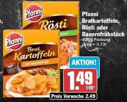 AEZ Pfanni Bratkartoffeln, Rösti oder Bauernfrühstück Angebot