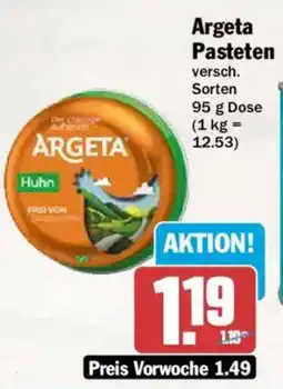 AEZ Argeta Pasteten Angebot