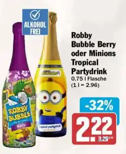 AEZ Robby Bubble Berry oder Minions Tropical Partydrink Angebot