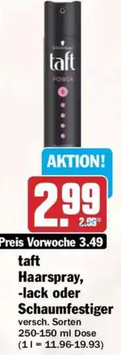 AEZ taft Haarspray, -lack oder Schaumfestiger Angebot