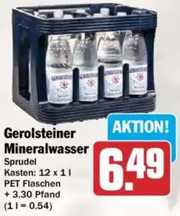 AEZ Gerolsteiner Mineralwasser Angebot