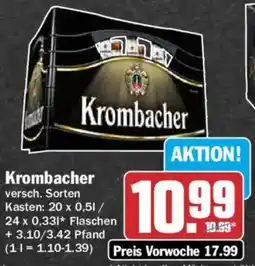 AEZ Krombacher Angebot