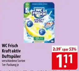Famila Nord Ost WC Frisch Kraft aktiv Duftspüler Angebot