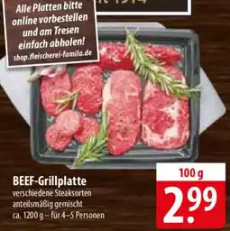 Famila Nord Ost BEEF-Grillplatte Angebot