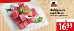Famila Nord Ost BLOCK HOUSE Rindergulasch aus der Keule Angebot