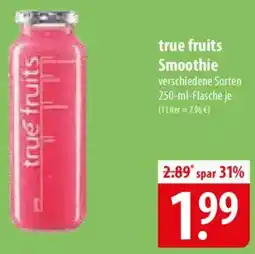 Famila Nord Ost true fruits Smoothie Angebot