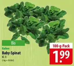 Famila Nord Ost Baby-Spinat Angebot