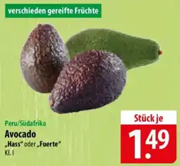 Famila Nord Ost Peru/Südafrika Avocado Angebot