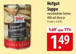 Famila Nord Ost Hofgut Suppe Angebot