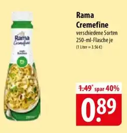 Famila Nord Ost Rama Cremefine Angebot
