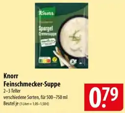 Famila Nord Ost Knorr Feinschmecker-Suppe Angebot