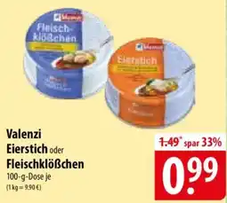 Famila Nord Ost Valenzi Eierstich oder Fleischklöẞchen Angebot