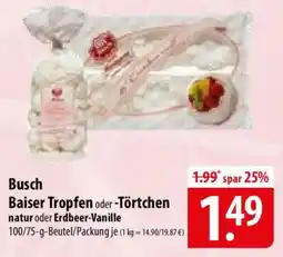 Famila Nord Ost Busch Baiser Tropfen oder -Törtchen Angebot