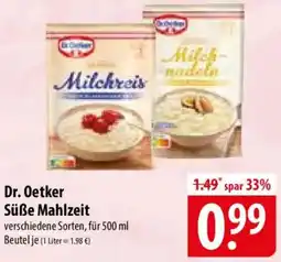 Famila Nord Ost Dr. Oetker Süße Mahlzeit Angebot
