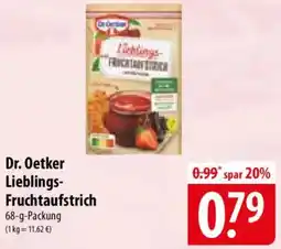 Famila Nord Ost Dr. Oetker Lieblings Fruchtaufstrich Angebot