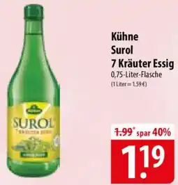 Famila Nord Ost Kühne Surol 7 Kräuter Essig Angebot
