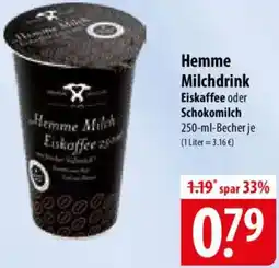 Famila Nord Ost Hemme Milchdrink Eiskaffee oder Schokomilch Angebot
