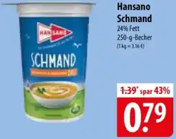 Famila Nord Ost Hansano Schmand Angebot