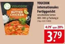 Famila Nord Ost YOUCOOK internationales Fertiggericht Angebot