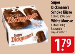 Famila Nord Ost Super Dickmann's Schoko Küsse oder White Mousse Angebot
