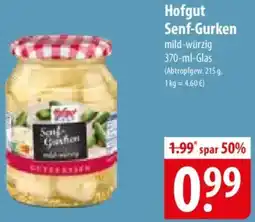 Famila Nord Ost Hofgut Senf-Gurken Angebot