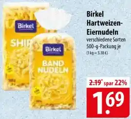 Famila Nord Ost Birkel Hartweizen Eiernudeln Angebot
