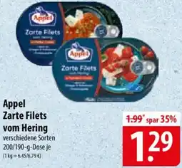 Famila Nord Ost Appel Zarte Filets vom Hering Angebot