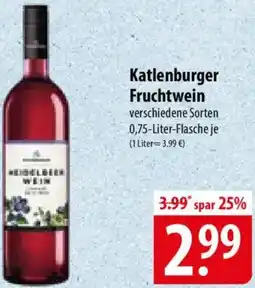 Famila Nord Ost Katlenburger Fruchtwein Angebot