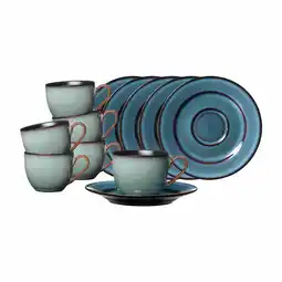 Netto Marken-Discount Ritzenhoff & Breker Espressotassen mit Untertassen Bali 90 ml 6er Set Angebot