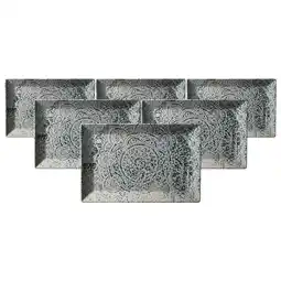 Netto Marken-Discount Ritzenhoff & Breker Servierplatten Luigi 34 x 23 cm 6er Set Angebot