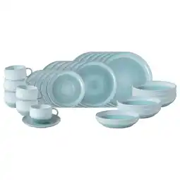 Netto Marken-Discount like. by Villeroy & Boch Kombiservice Perlemor Aqua 30er Set Angebot