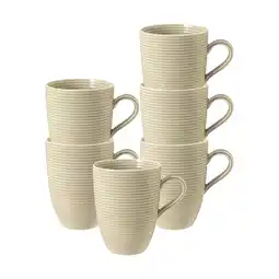 Netto Marken-Discount Seltmann Weiden Kaffeebecher Beat Color Glaze 350 ml 6er Set Angebot