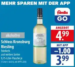 Famila Nord Ost Schloss Kronsburg Riesling Angebot