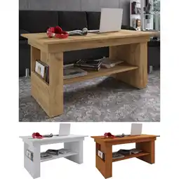 Netto Marken-Discount VCM Holz Couchtisch schlicht Maße ca. H. 52 x B. 115 x T. 58 cm Wohnzimmertisch - Kobila Angebot