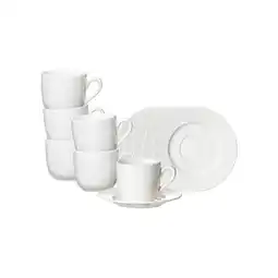 Netto Marken-Discount Ritzenhoff & Breker Espressotassen mit Untertassen Saphir 80 ml 6er Set Angebot