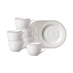 Netto Marken-Discount Ritzenhoff & Breker Espressotassen mit Untertassen Isabella 90 ml 6er Set Angebot