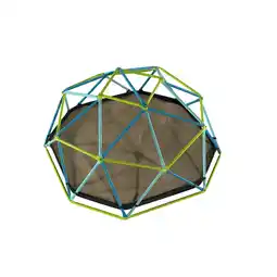 Netto Marken-Discount TP Toys Klettergerüst mit Sandkasten Metal Dome Blau 188x188x78cm Angebot