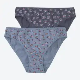 NKD Damen-Minislip mit Blumen-Motiv, 2er-Pack Angebot