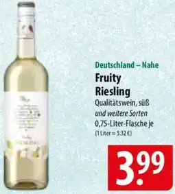 Famila Nord Ost Fruity Riesling Angebot