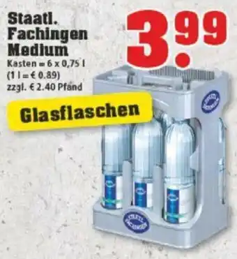 trinkgut Staatl. Fachingen Medium 6x0,75L Angebot